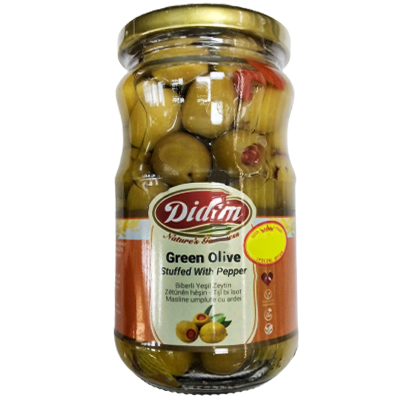 Didim Green Olive Stuffed With Pepper