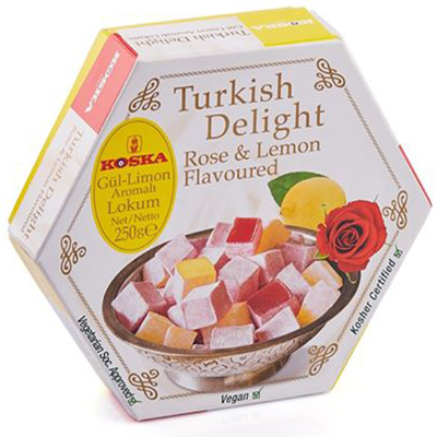 Koska Turkish Delight With Rose & Lemon Flavour