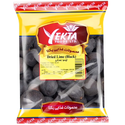 Yekta dried lime black