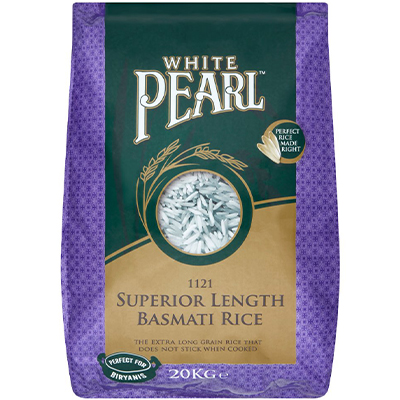 White Pearl Extra Long Basmati Rice