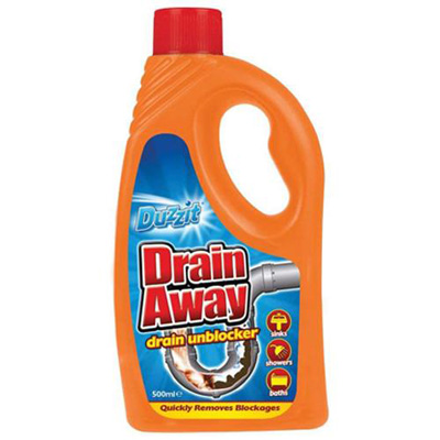 Duzzit Drain Away Sink Shower Bath Unblocker Cleaner