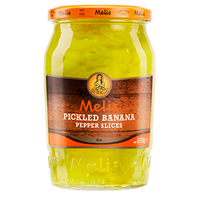 Melis Pickled Yellow Banana Peppers