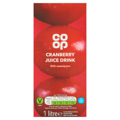 Co-op Cranberry Juice Drink