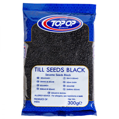 Top Op Till (sesame) Seeds Black