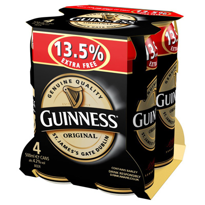 Guinness Original Stout Beer 4X