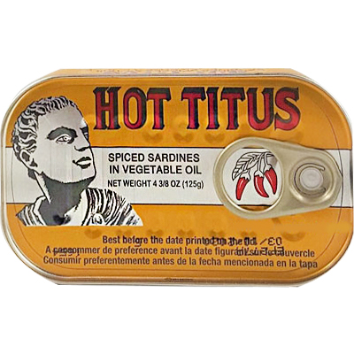 Titus Sardines Hot