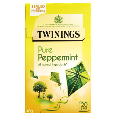 Twinings pure peppermint tea bags 20pcs