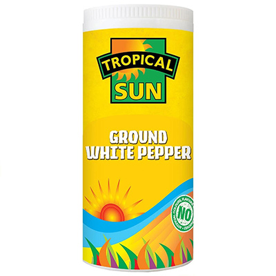 Tropical sun ground white pepper