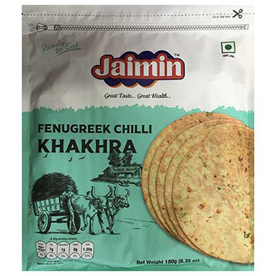 Jaimin Fenugreek Chilli Khakhra