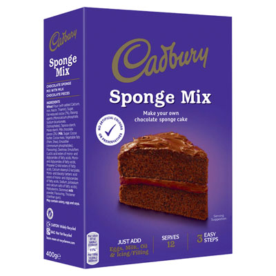 Cadbury Sponge Mix