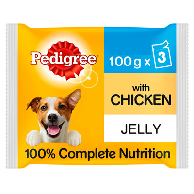 Pedigree Chicken In Jelly Wet Dog Food Pouches