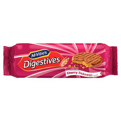 Mcvities Cherry Bakewell Digestives