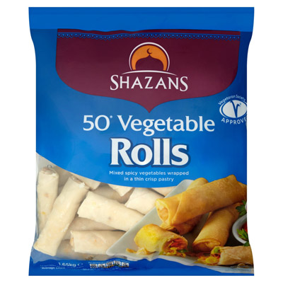 Shazans Vegetable Rolls