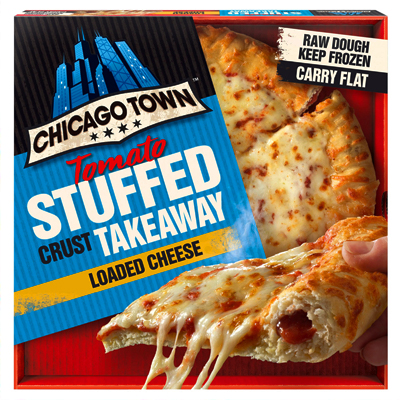 Chicago Town Takeaway Medium Stuffed Crust Cheese Pizza