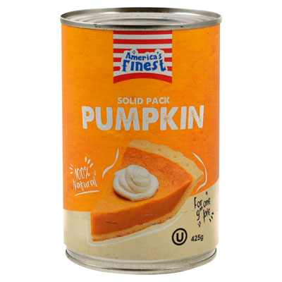 Americas Finest Tinned Pumpkin