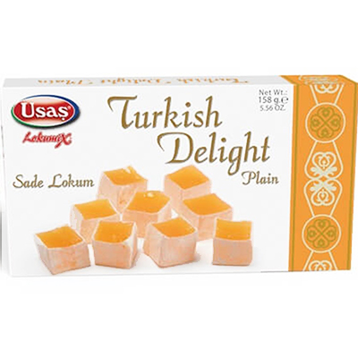 Usas Turkish Delight Plain Sade Lokum