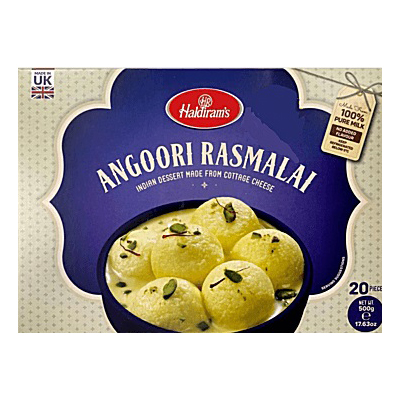 Haldiram Angoori Rasmalai  20pcs