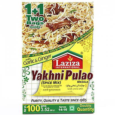 Laziza Yakhni Pulao Masala Mix