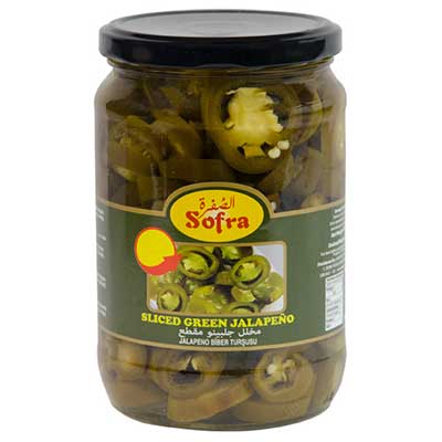 Sofra Sliced Green Jalapeno