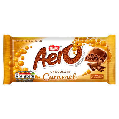 Aero Caramel Chocolate Sharing Bar