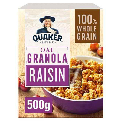 Quaker Oat Granola Raisin