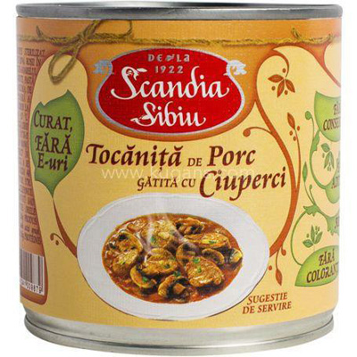 Scandia Pork Stew & Mushrooms