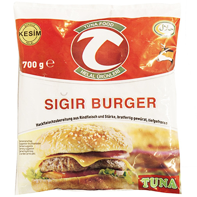 Tuna Foods Beef Burgers