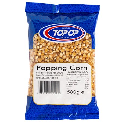 Top-op Popping Corn