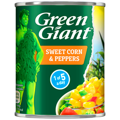 Green Giant Original Sweetcorn With Peppers