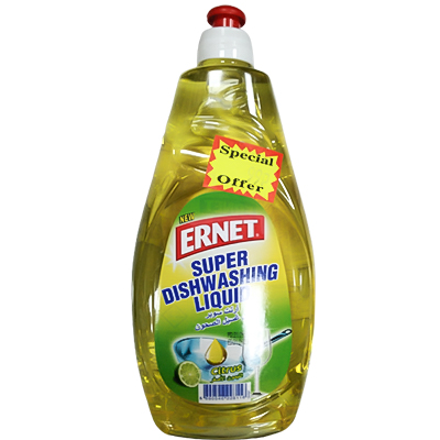 Ernet Super Dishwashing Liquid Citrus