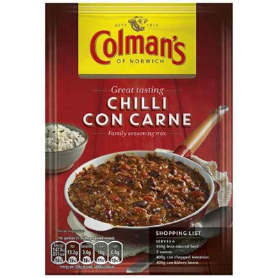 Colmans Chilli Con Carne Mix