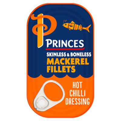 Princes Mackerel Fillets In A Hot Chilli Dressing