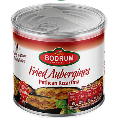 Bodrum fried aubergines