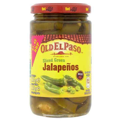 Old El Paso Sliced Green Jalapenos