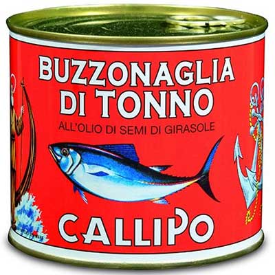 Buzzonaglia Tuna Flakes In Sunflower Oil