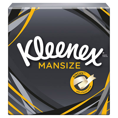 Kleenex Mansize Compact Tissues Single Box