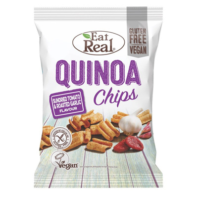 Eat Real Quinoa Chips Tomato Garlic