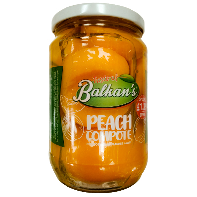 Balkans Peach Compote