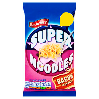 Batchelors Super Noodles Bacon Flavour