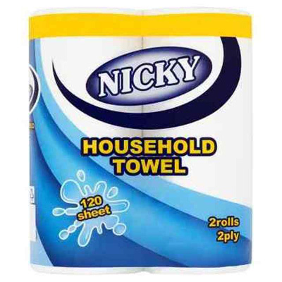 Nicky Household Towel 2pk