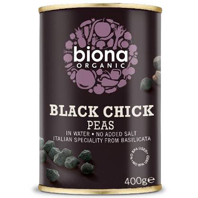 Biona Organic black chick peas