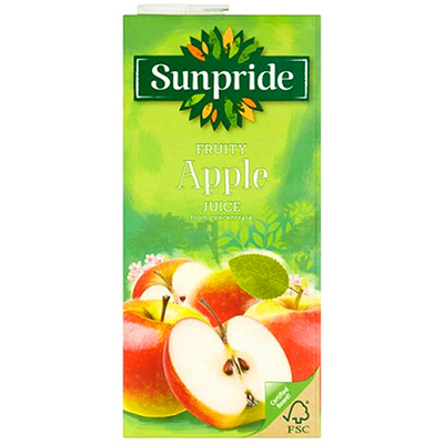 Sunpride apple juice