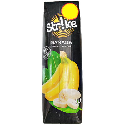 Strike banana fresh drink