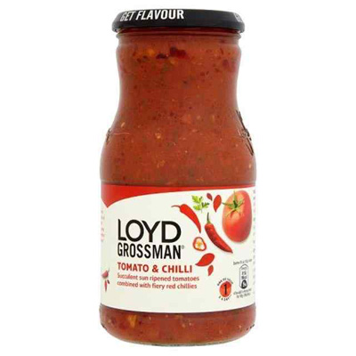 Loyd Grossman Tomato And Chilli Sauce