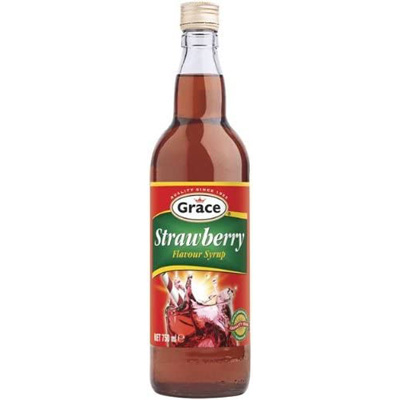 Grace Strawberry Flavour Syrup