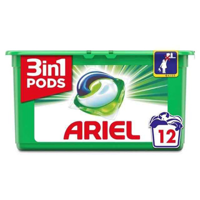 Ariel 3In1 Pods 12 Wash