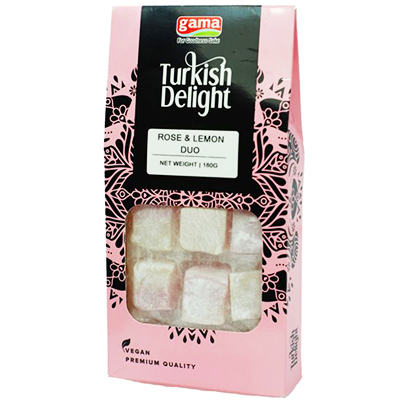 Gama Turkish delight rose and lemon