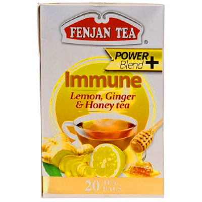 Fenjan Tea Immune Lemon Ginger & Honey Tea 20pk