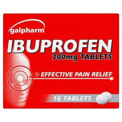 Galpharm Ibuprofen 200mg Coated Tablets 16pk