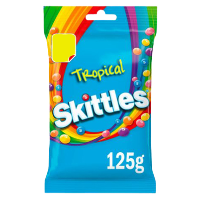 Skittles Tropical Sweets Treat Bag